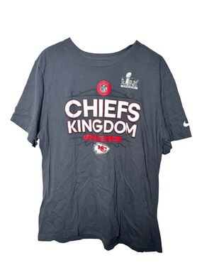 Nike Black Chiefs Kingdom Short-Sleeve Tee with Red Accents
